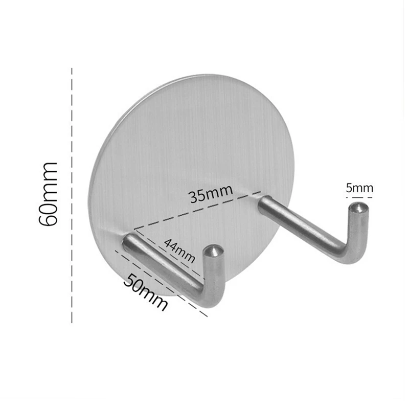 304 Stainless Steel Coffee Handle Bracket Hook Kitchen Punch-Free Storage Hook Bathroom Multi-Function Hook