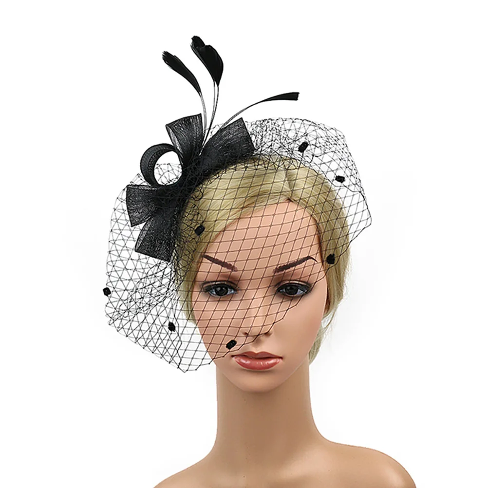 

Mesh Head Supply Hair Clip Women Wedding Party Bridal Headdress Bridal Gauze Accessories Practical Durability