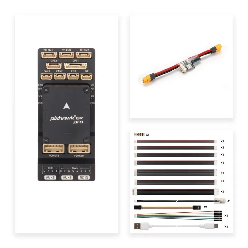 Groothandelsprijs Holybro Pixhawk 6X Pro Professionele FPV Quadcopter met GPS Power Metaalmateriaal