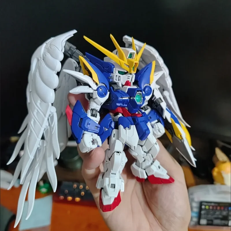 MGSD Wing Zero EW Angel Shape Mech-Kit de modelo de montaje, figura de acción, decoración de escritorio, muñeca, juguete para niño, regalo sorpresa coleccionable