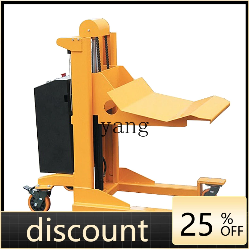 

LMM paper roll truck stacking rack circular material hydraulic loading and unloading truck