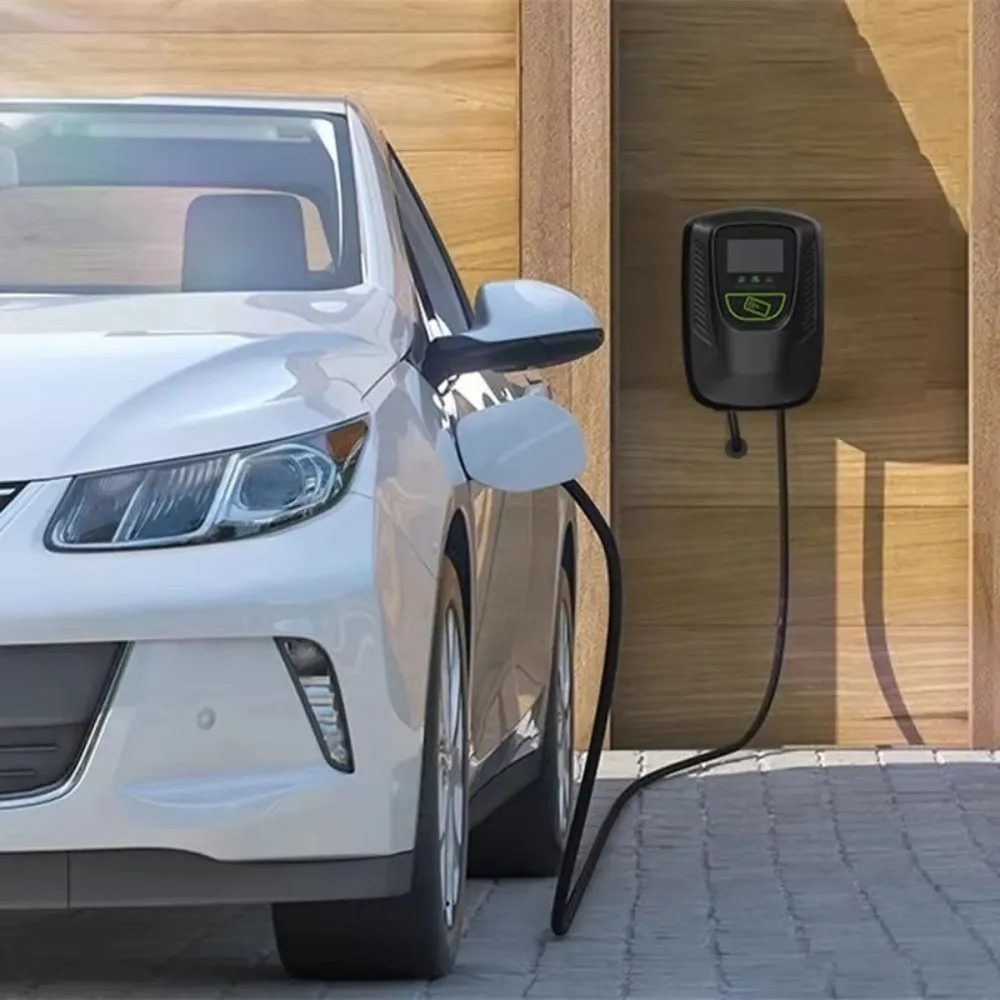 New Smart  Manufacturer Level 2 Type 2 32a Wallbox Ac Car Charging Pile 11kw 22kw 7kw New Energy Electric Vehicle Chargers