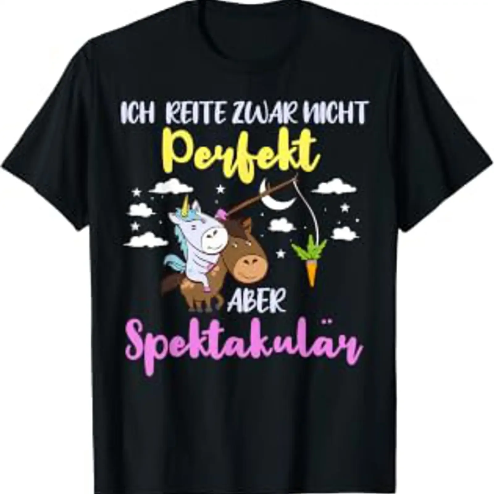 I may not be a perfect rider but my unicorn horse t shirt is spectacular vintage Washed graphic Unisex streetwear Soft homme