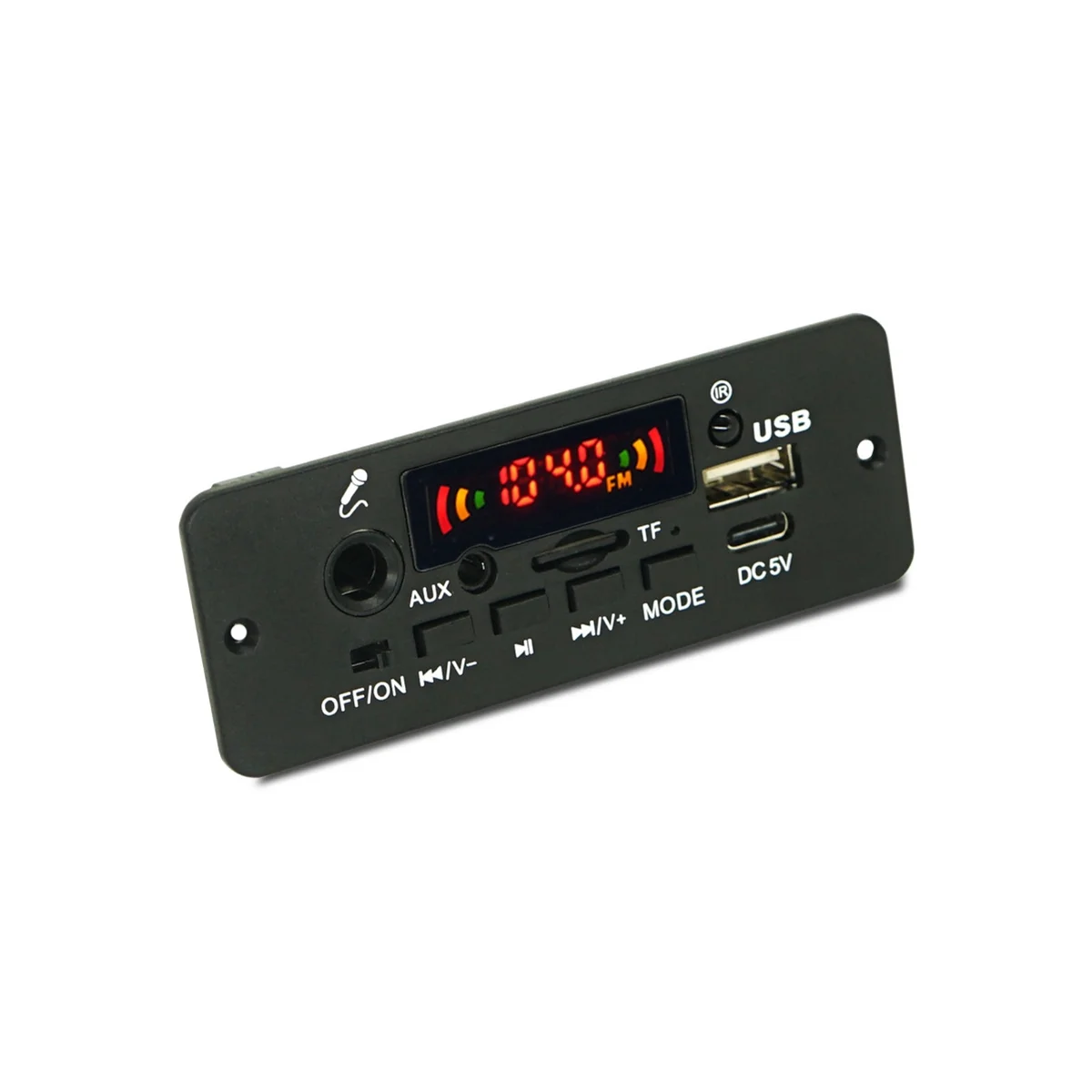 A57G-2-Canal 5W amplificador de altavoz de coche amplificador Digital Placa de Audio 5V potencia Bluetooth Placa amplificadora de Audio para coche