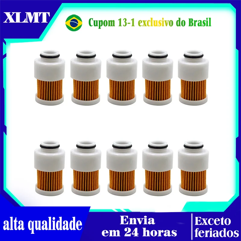 1 ~ 10 Pcs Filtro de combustível de óleo de gasolina Elemento de gasolina para Yamaha 68V-24563-00-00 Mercúrio 881540   Sierra 18-7979 600-295 Mal 937961