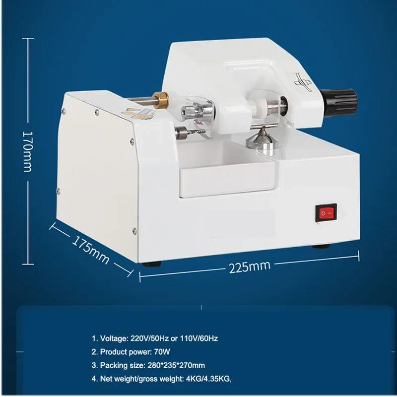 Lens Cuting Machine Cutting Milling Machine Without Water High Speed Lens Mold Cutter Lens Grinding Machine