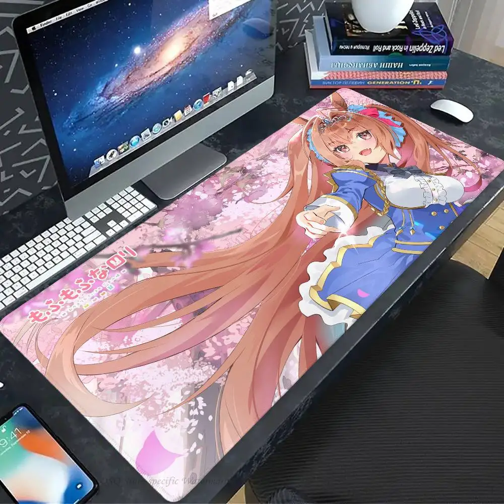 Daiwa Scarlet Anime Uma Musume Mousepad Non-slip Suitable For Office Computers Laptops E-sports Game Desk Mats XXL Keyboard
