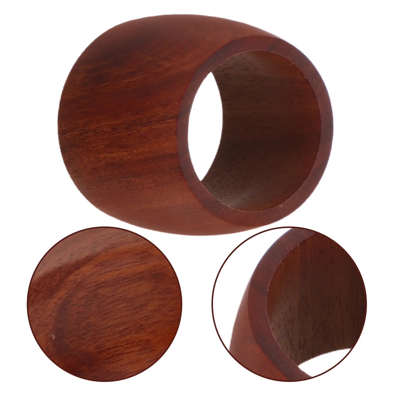 Wooden Clarinet Mouthpiece Clip Solid Rosewood Construction Precision Crafted Ligature for Clarinet Enhances Tone Quality