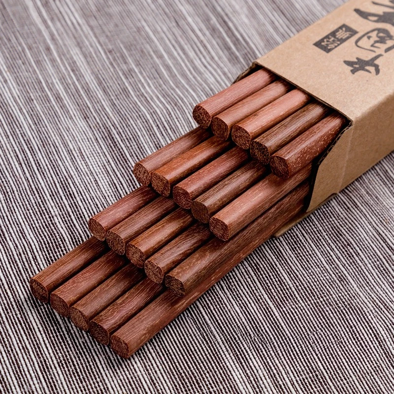 Wooden chopsticks household, non-slip, mildew-proof and antibacterial wooden chopsticks