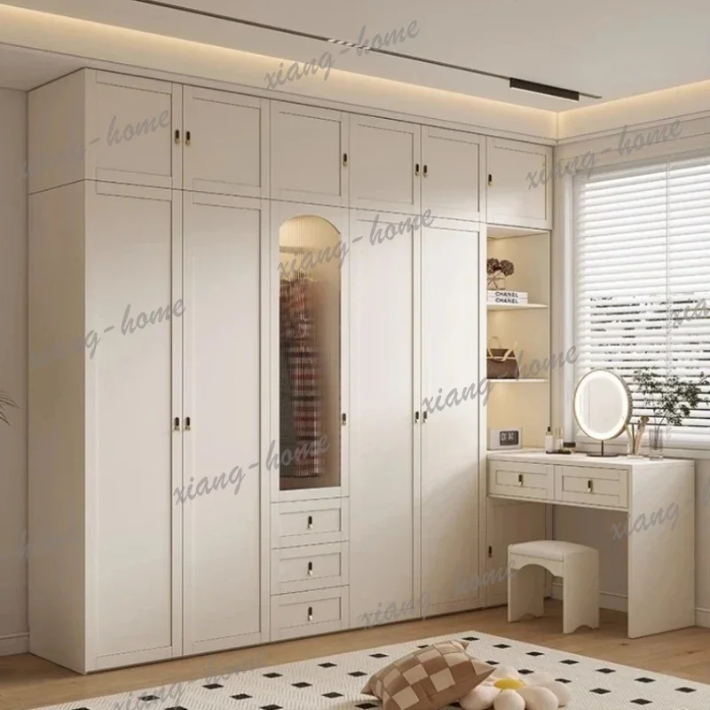 Factory Direct Drawer Shelve Wardrobe Nordic Multilayer Minimalist Open Closets Bedroom Wardrobe Cabinet Baby Rangement Chambre