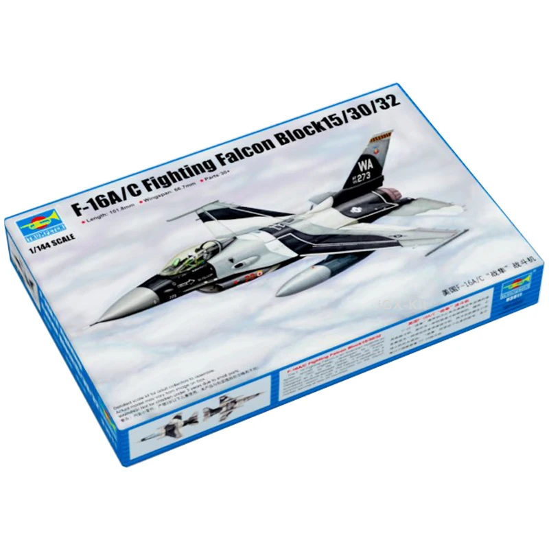 

Trumpeter масштаб 03911, 1/144, модель F16, строительный комплект для боевых искусств, модель Falcon, армейский боец 15/30/32, игрушка в сборе, пластиковая модель, набор для строительства