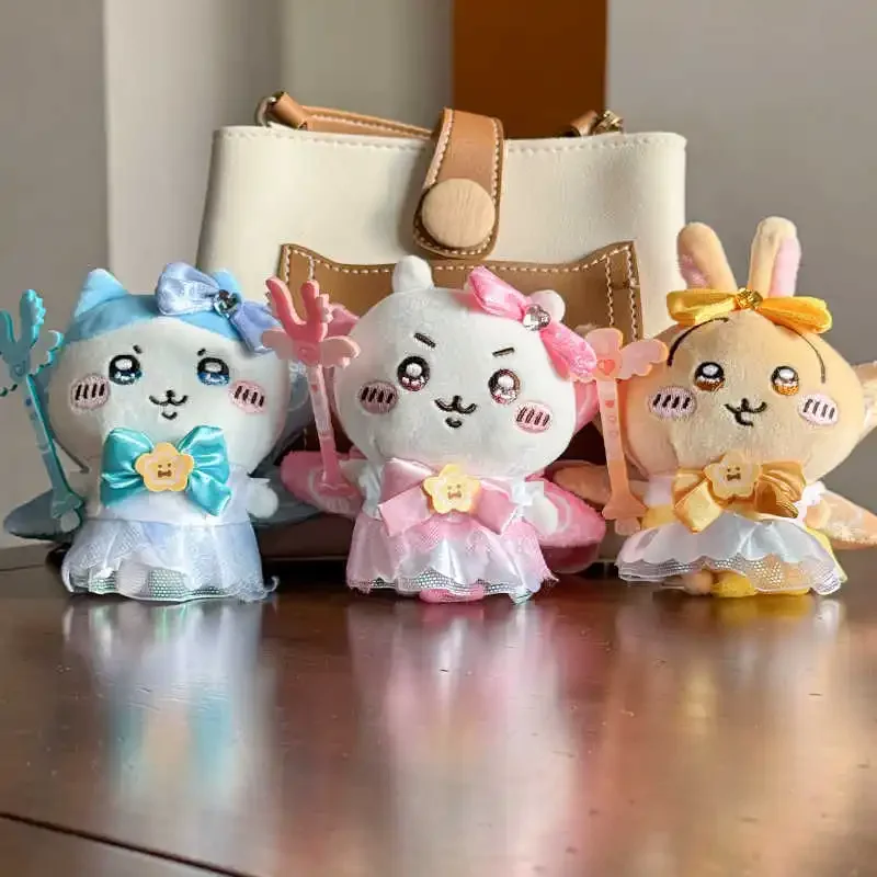 Chikawa-Jouet en peluche de la série Super Magical Girl, Anime Kawaii, Usagi, Pendentif de sac, Porte-monnaie de dessin animé, Cadeau de décoration, Nouveau