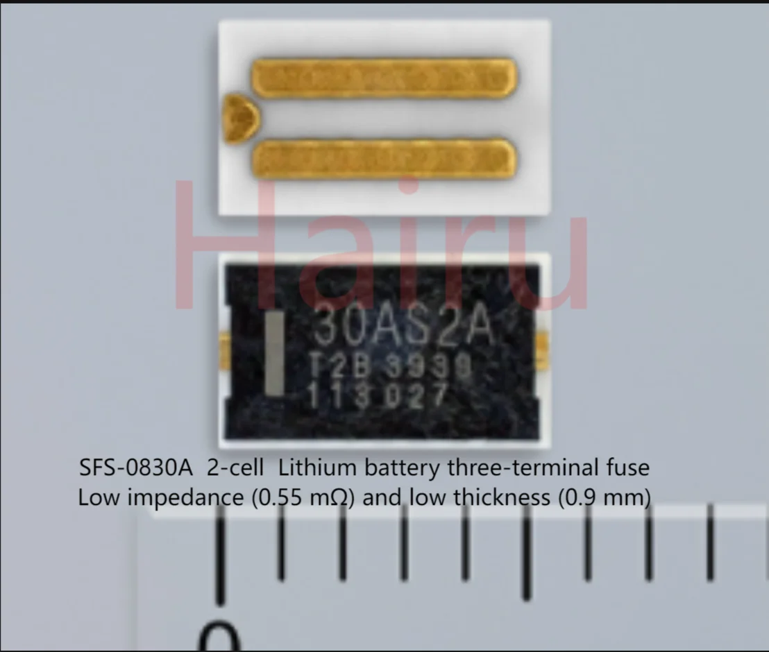 5 pieces per lot - SFS-0830A SFS 0830A 30AS2A  2-cell lithium battery three-terminal fuse