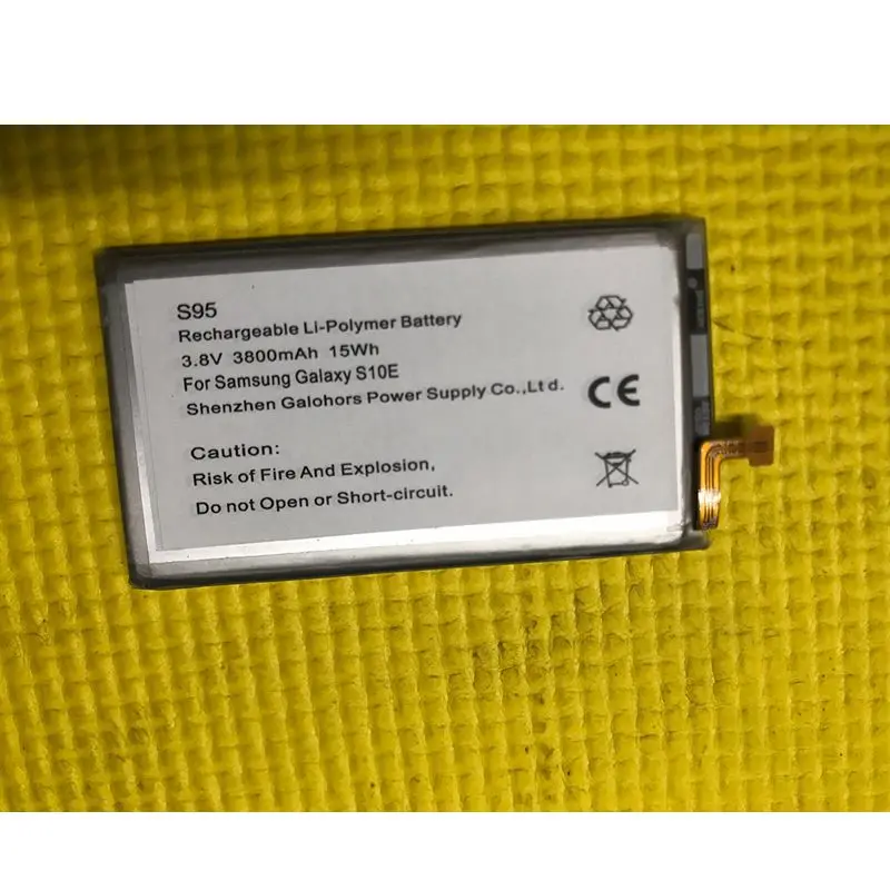 3.8V Li-ion Rechargeable Battery For Samsung Galaxy S10E G9700 SM-G970F/DS SM-G970F SM-G970U SM-G970W EB-BG970ABU High Quality