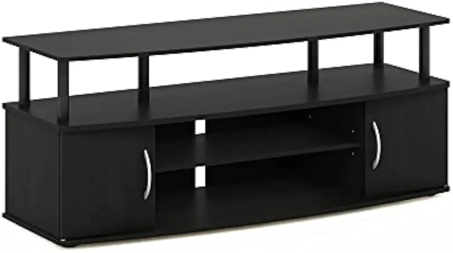 

Large Entertainment Stand for TV Up to 55 Inch, Blackwood