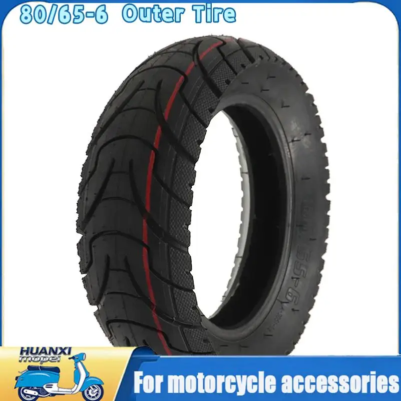 Off Road Tires 10 Inch 80/65-6 Outer Tire for Kugoo M4 Quick 3 Zero 10X Speedual Scooter Parts