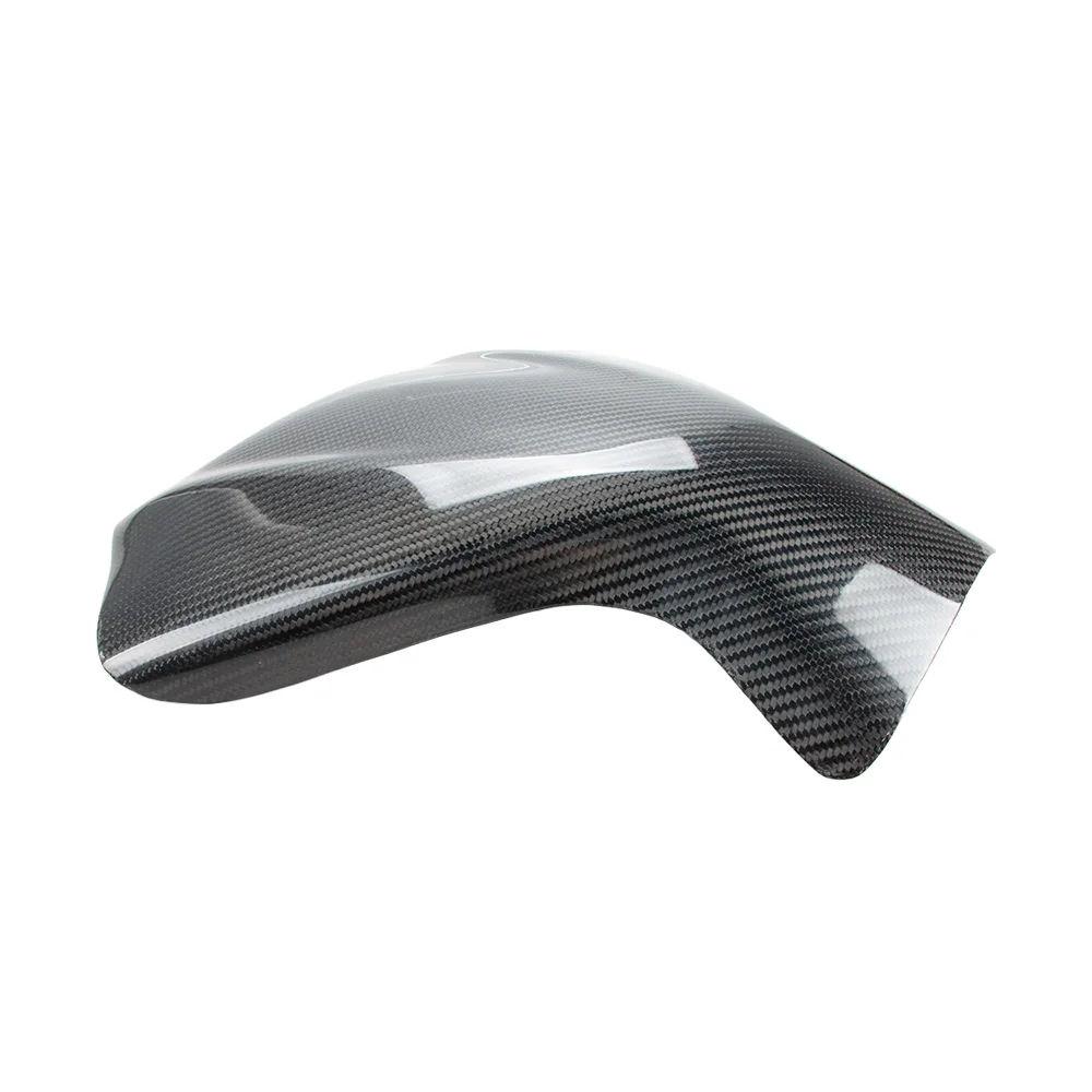 صالح لكاواساكي Z1000 2007 2008 2009 2008 07 08 09 دراجة نارية غطاء خزان الوقود الغاز حامي ألياف الكربون الحقيقية #4