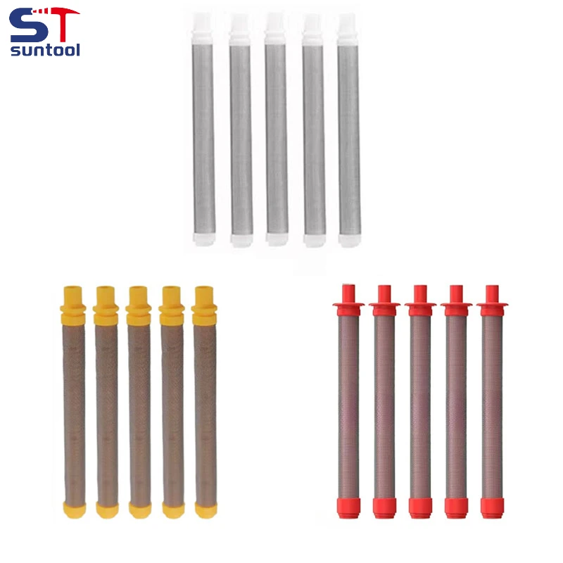 Filtro de Pistola Suntool-pulverizador Pacotes 10 Pacotes Acessórios de Pistola Spraytech 60 100 200 Mesh
