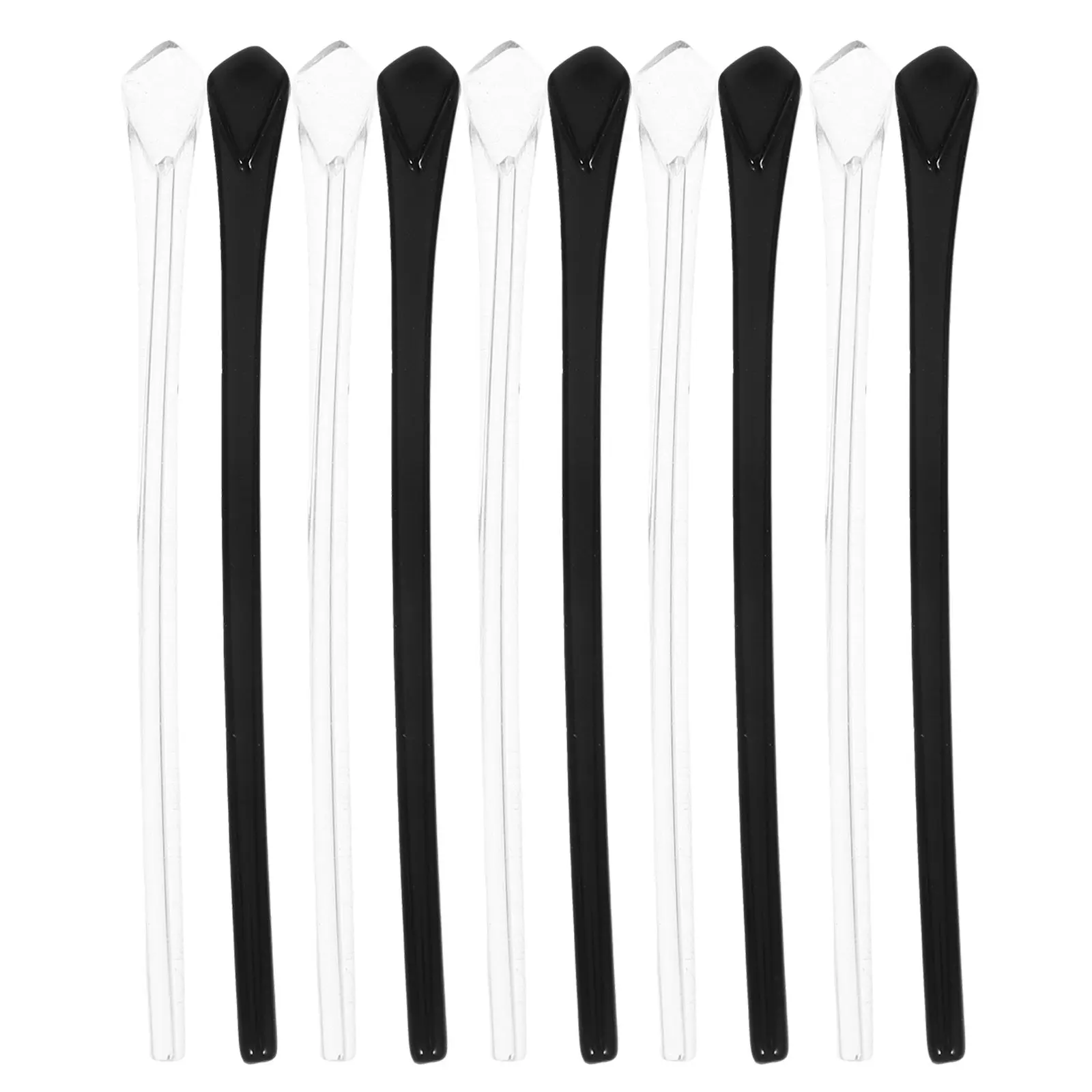 10Pairs Retro Eyeglass Arm Covers Non-Slip Temple Tips for Metal Frames Sunglasses Replacement Parts Universal Eyeglass Legs