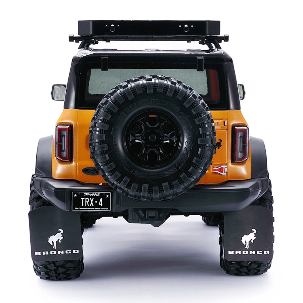 Fender Rubber Mudguard Mud Flaps for 1/10 RC Climbing Car Traxxas Trx-4 Bronco 2021 Upgrade Part