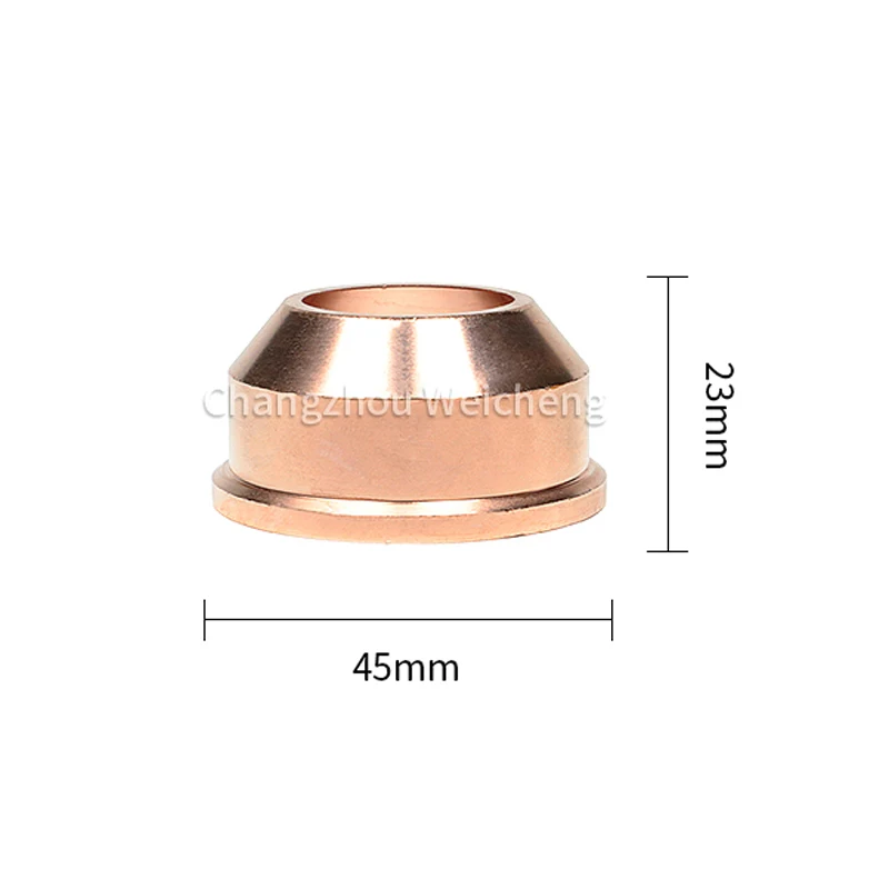 FY-XF400 銅製シールドキャップ プラズマ切断用消耗品 溶接チップ用