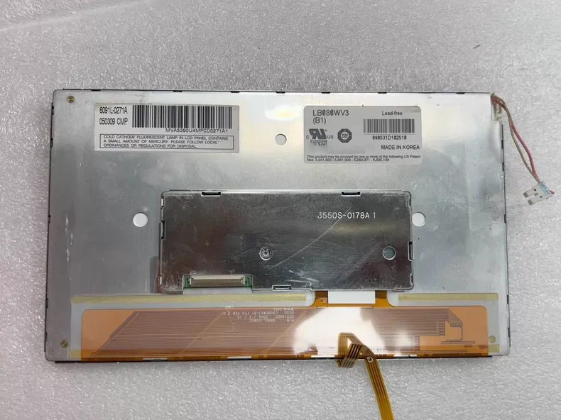 

8-дюймовый жидкокристаллический дисплей LB080WV3-B1