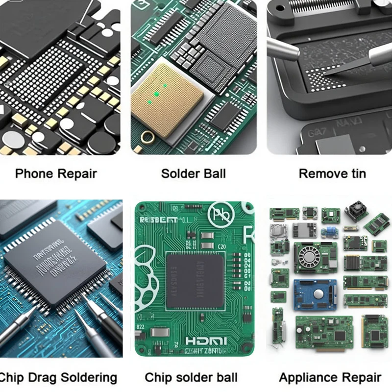 Sn99Ag0.3Cu0.7 الرصاص الحرة لحام لصق إبرة أنبوب ل PCB/BGA/SMD لحام مقبس USB إصلاح القصدير لحام لحام لصق 20-38um #4