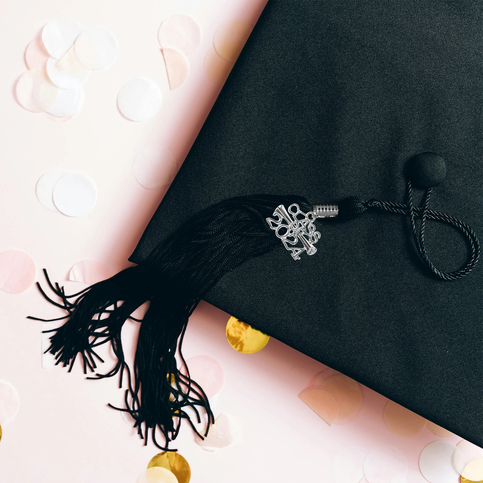 10Pcs 2024 Jewelry Charms Pendants Alloy DIY Necklace Bracelet Making Accessories Class of 2024 Gifts 2024number Charms