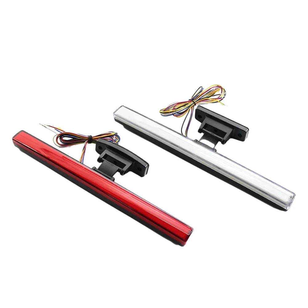 

12V Universal 2W Indicator Lamp 305376906261 364578442875 Red/White Car High Mount Third Brake Light