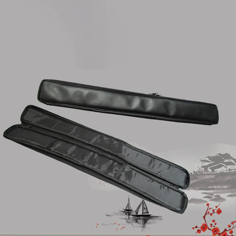 حقيبة الناي المحمولة حقيبة التخزين العمودي العالمي سميكة الجلود مقاوم للماء حقيبة للتخزين أدوات الساكسفون الملحقات