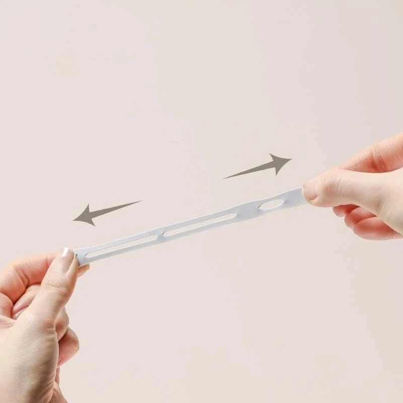 Organizador de cables de silicona creativo, Cable de datos, almacenamiento de cables de auriculares, clasificación de cables de carga, correa enrolladora multifuncional, 10 Uds.