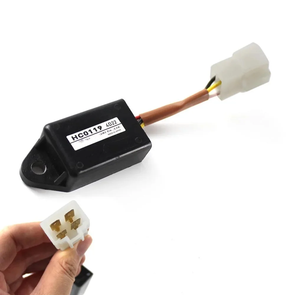 HC0119 Oil Shutoff Valve Plug Timer Relay For Yanmar Engine 3TNV88 129211-77920 12921177920 SOLAR75-V SL75-V Solar Excavator view 2
