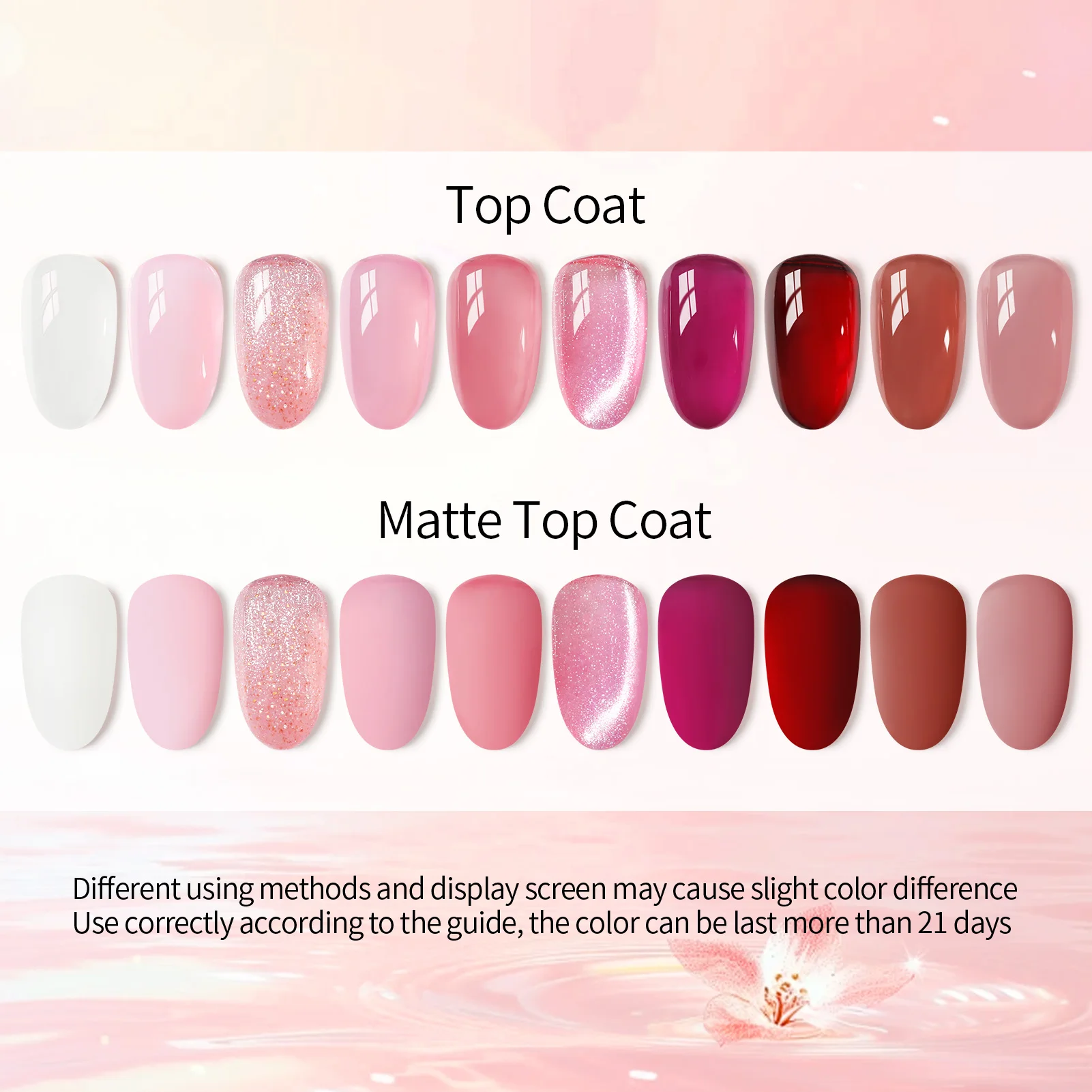 UR SUGAR-Juego de Esmalte de Gel para uñas, color rosa y nude, diseño artístico de uñas con purpurina, Gel UV para remojar, Kit de Vernis de Gel para manicura de larga duración, otoño