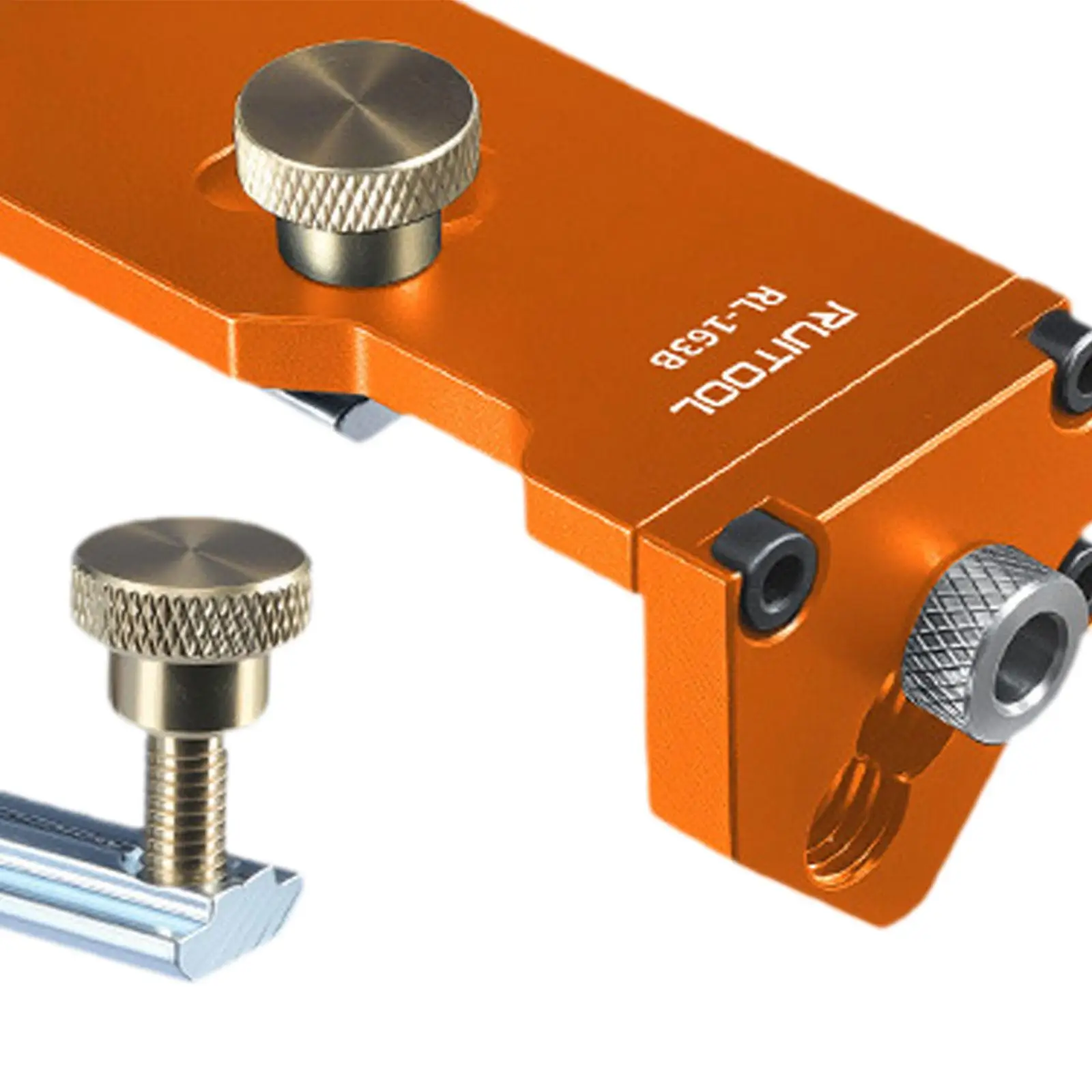 Aluminum Profile Tapping Guide Single Hole Punching Jig Drill Guide Accurate for 20 30 40 Series Positioning with 3 Sliders