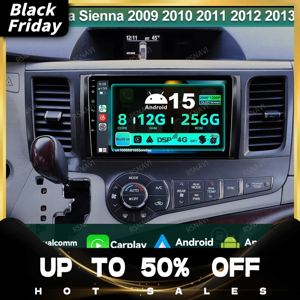 ΠΠ²ΡΠΎΠΌΠΎΠ±ΠΈΠ»ΡΠ½ΠΎΠ΅ ΡΠ°Π΄ΠΈΠΎ Android 15 Π΄Π»Ρ Toyota Sienna 2009 2010 2011 2012 2013 2014 9/10 Π΄ΡΠΉΠΌΠΎΠ² DVD Qualcomm 8-ΡΠ΄Π΅ΡΠ½ΡΠΉ AI Voice AUTO IPS Snapdragon ΠΠ²ΡΠΎΠΌΠΎΠ±ΠΈΠ»ΡΠ½ΠΎΠ΅ ΡΠ°Π΄ΠΈΠΎ Android 15 Π΄Π»Ρ Toyota Sienna 2009 2010 2011 2012 2013 2014 9/10 Π΄ΡΠΉΠΌΠΎΠ² DVD Qualcomm 8-ΡΠ΄Π΅ΡΠ½ΡΠΉ AI Voice AUTO IPS Snapdragon