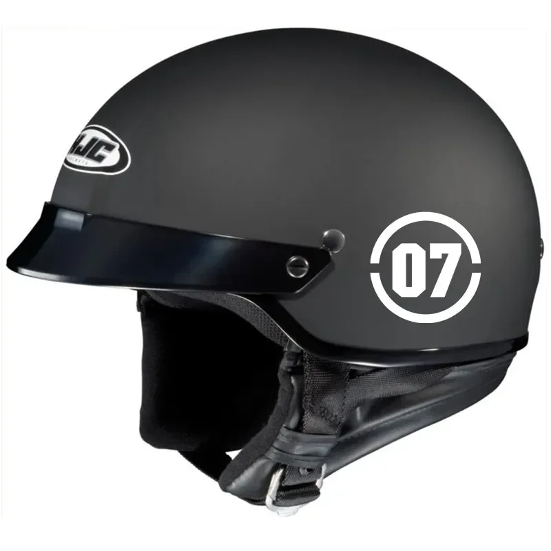 

Car Vinyl DecalRacing Number 07 Sticker Waterproof Removable for Car Motorcycle Laptop Auto Body Decoration