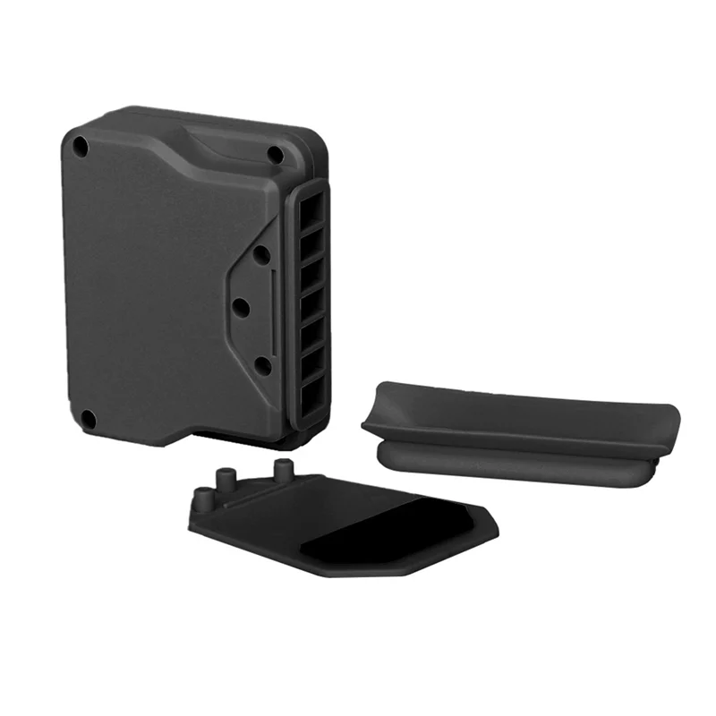 AA60-Nintendo SWITCH 2 콘솔 배기 라디에이터 팬(온도 모니터 포함) 급속 냉각 및 강한 바람 성능 검정색