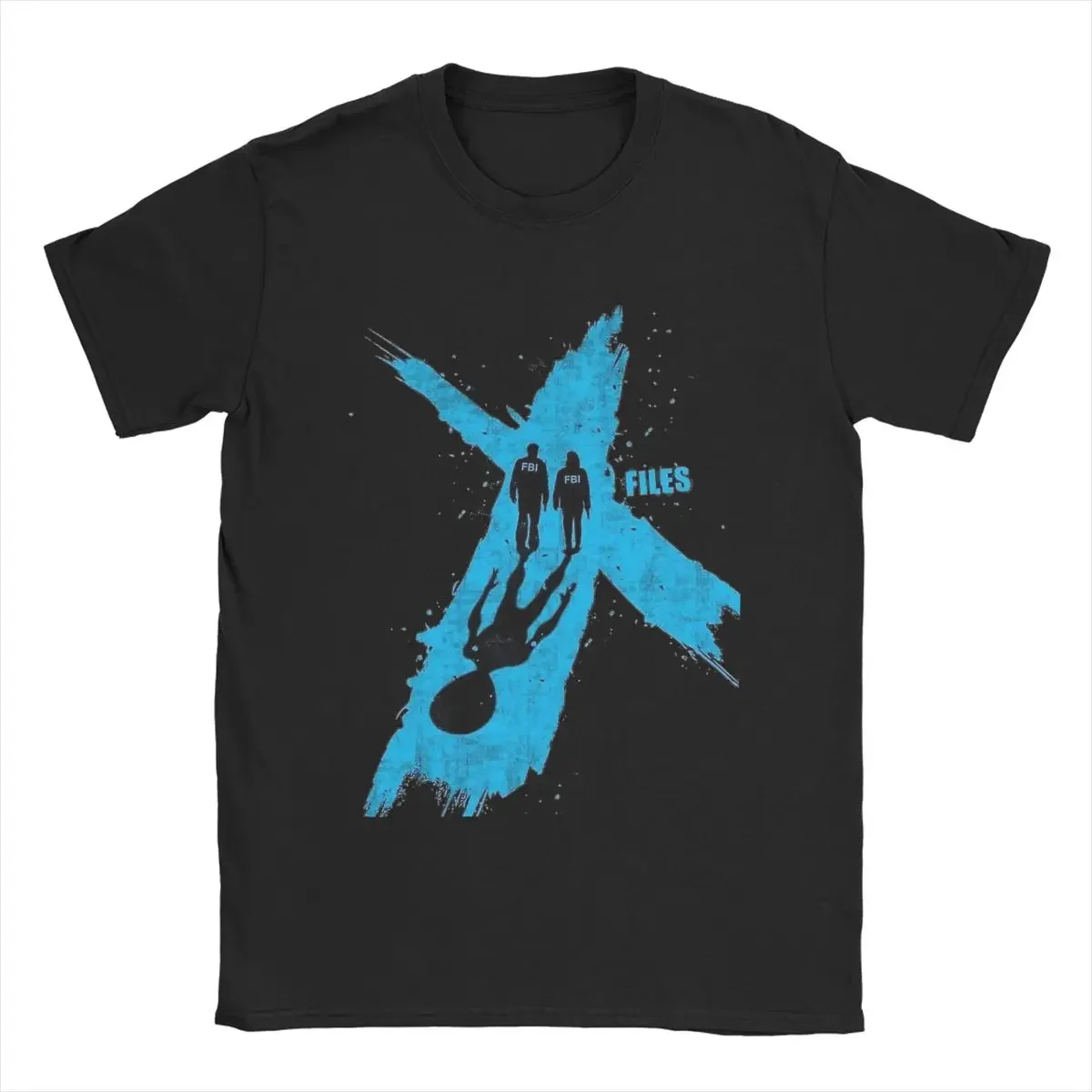 

The X Files Men's T Shirt Awesome Tees Short Sleeve O Neck T-Shirts Pure Cotton New Arrival Clothes