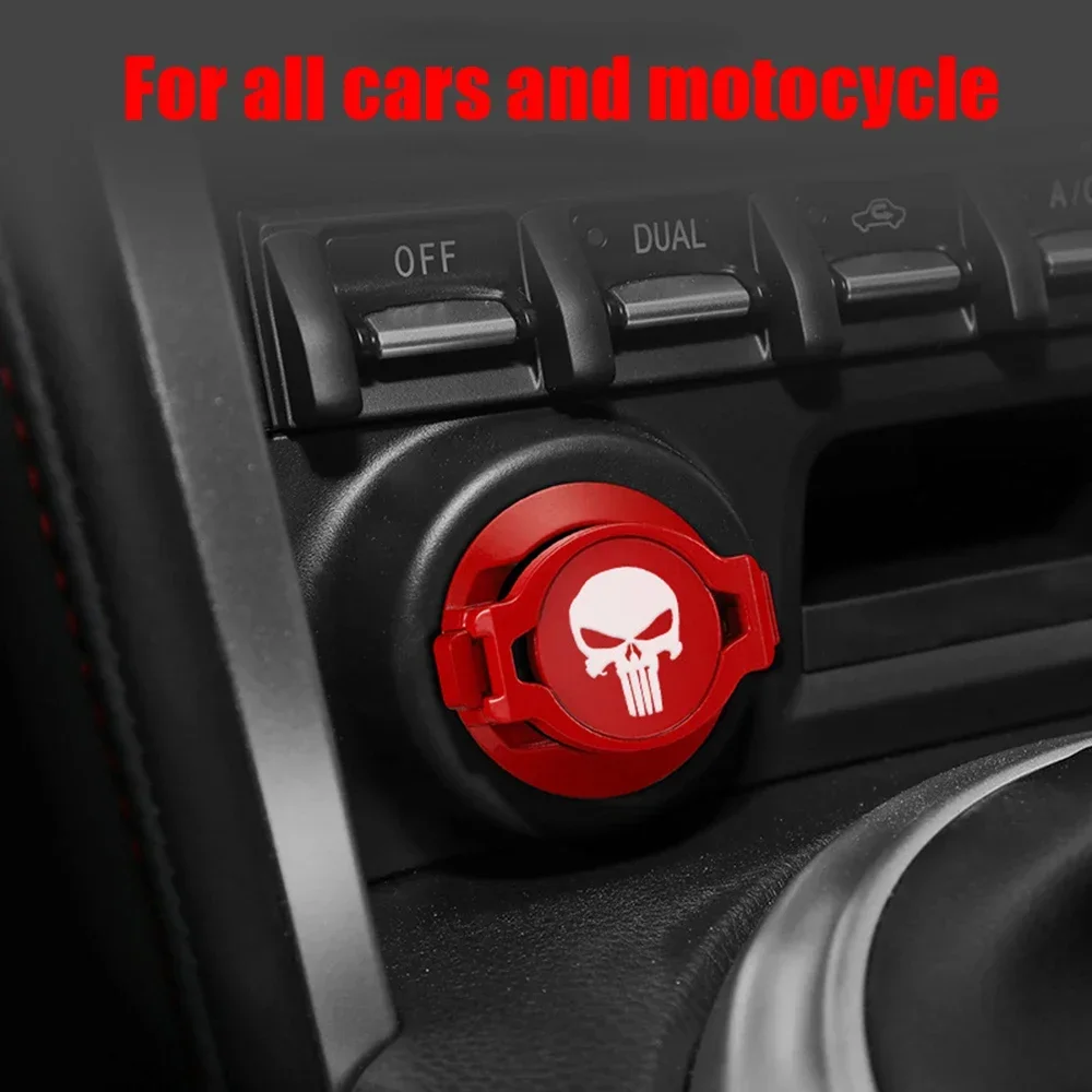 Start Stop Button Cover Engine Ignition Push Button Ring Styling Accessories Ignition Switch Protective Cover For All Cars Moto