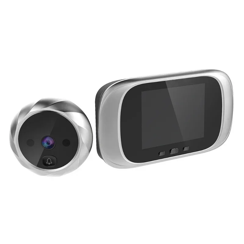 Digital Door Viewer para Home Security, Peephole Camera, Campainha, Visão Nocturna, Fotografia, Monitoramento, 2,8"