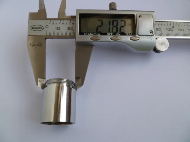 Faucet lengthened conversion connector water purifier interface purifier to M22 bubbler inside and outside the fine teeth image 3