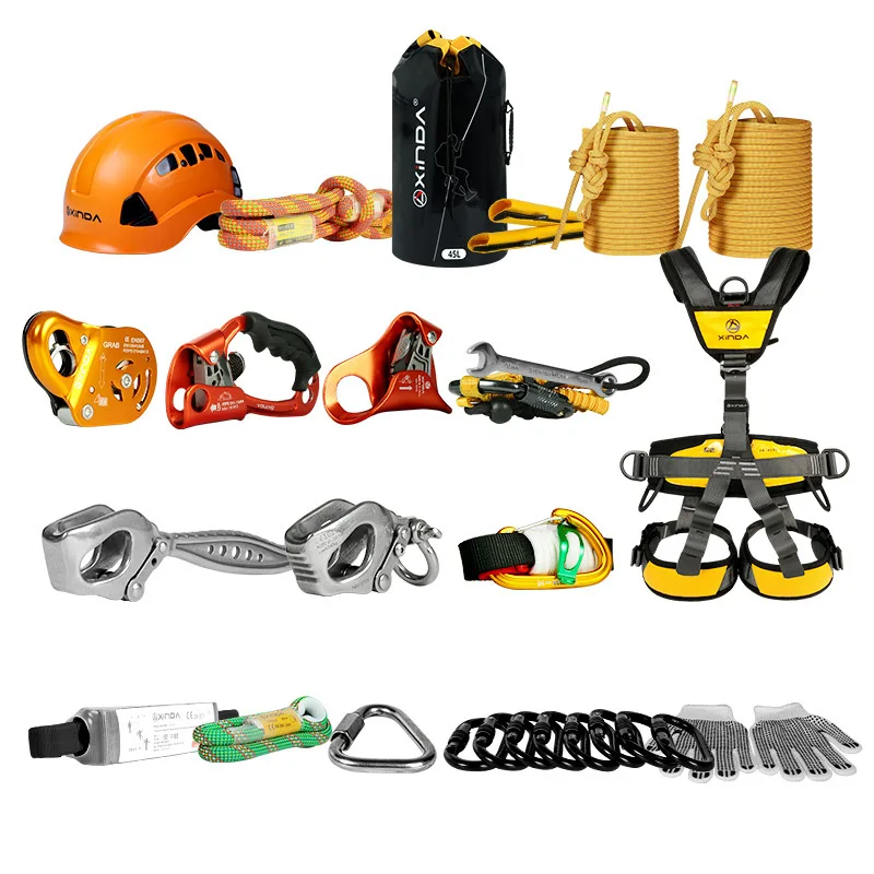 

Are suitable for high-altitude installation of the Big Dipper climbing double rope set