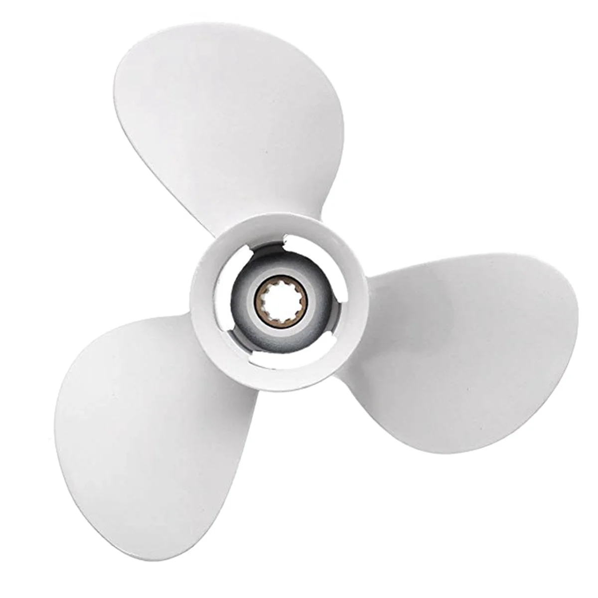 9-7/8 X 12 Marine Outboard Propeller for 20-30HP 664-45954-01-EL Aluminium Alloy Marine Propeller 10 Spline