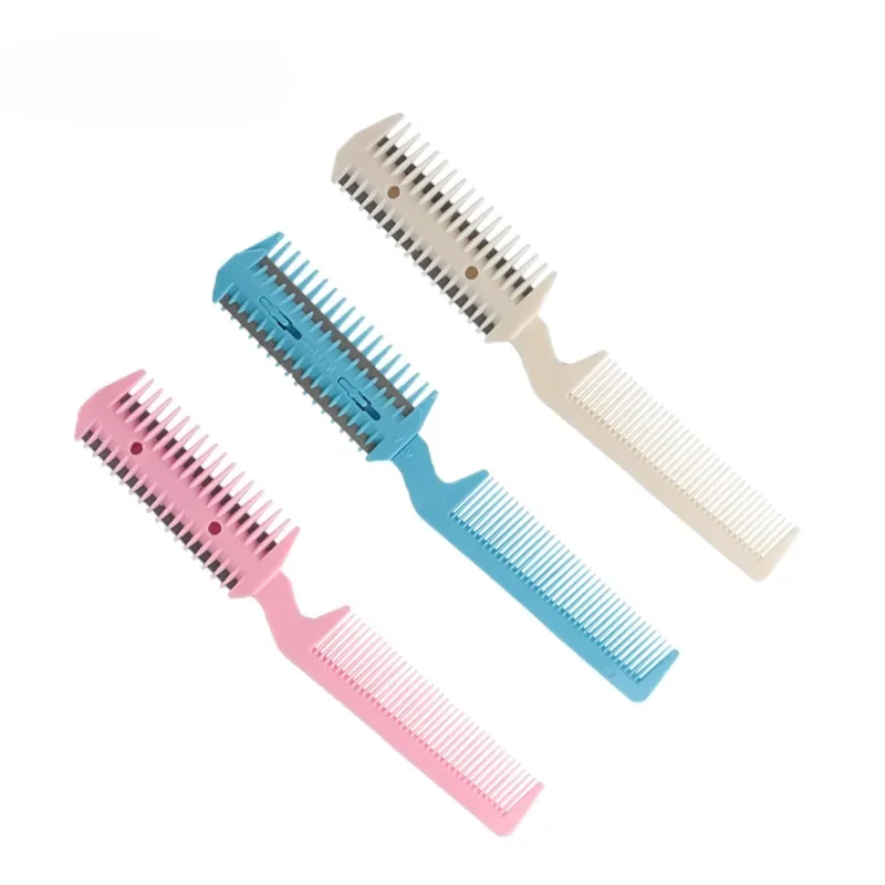 Pet Hair Trimmer Comb Cutting Cut Dog Cat with 2 Blades Grooming Razor Thinning Hairbrush Comb Products for Cats