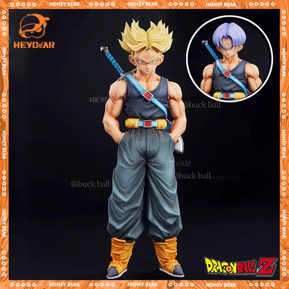 

28cm Dragon Ball Z Fighters Trunks Anime Figure Super Saiyan Trunks Figure Future Trunks Figures Model Collection Decoration Toy