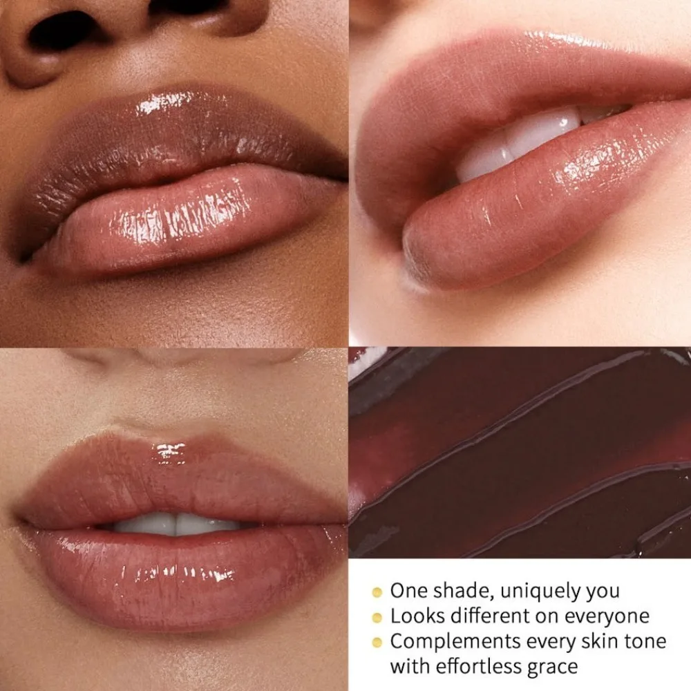 오래 지속되는 컬러 립밤 수분 공급 안티 드라이 립 케어 크림 비타민 E 영양 비 스틱 립 글로스 선물