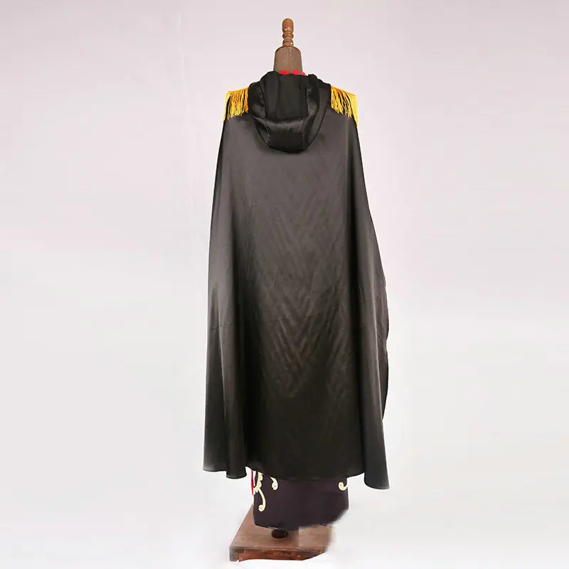 ONE PIECE Boa Hancock Cosplay Costume Custom size Black tops and skirt Black Cloak Halloween