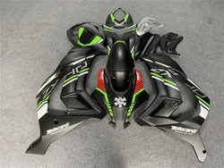 오토바이 페어링 키트 Kawasaki ZX-10R 16-19 년 ZX10R 2016 2017 2018 2019 페어링 블랙