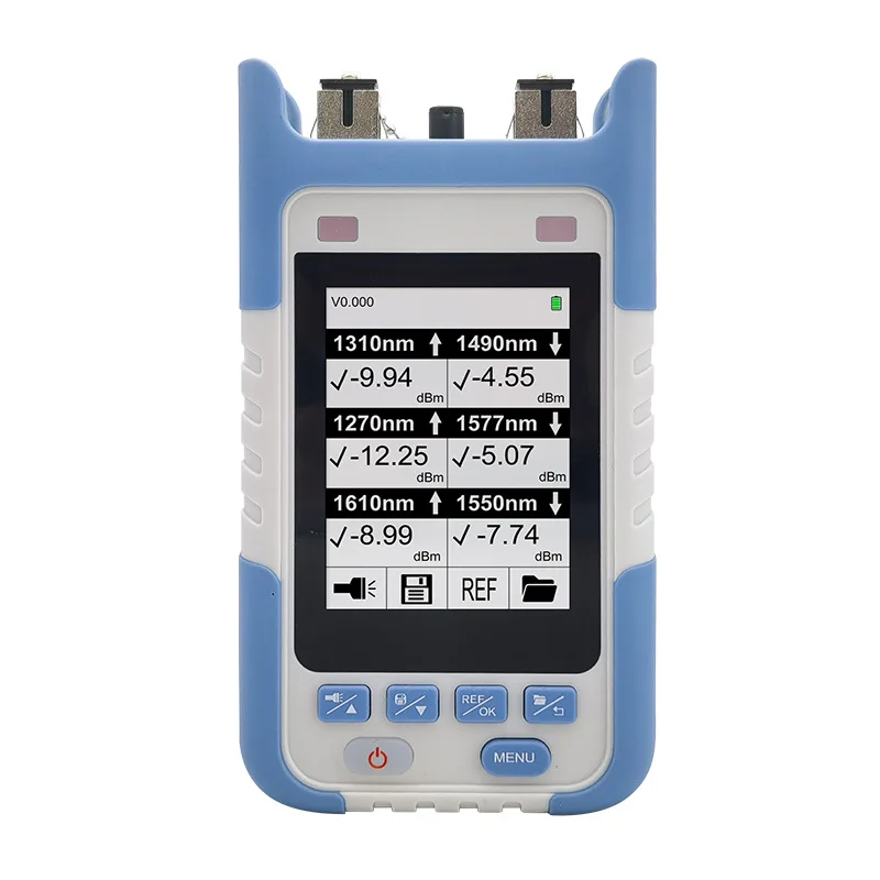 

New 10GEPON XGPON XGSPON OPM PON Optical Power Meter With Vfl Supports Up To 6 Wavelength For Testing Network Inventory Analyzer
