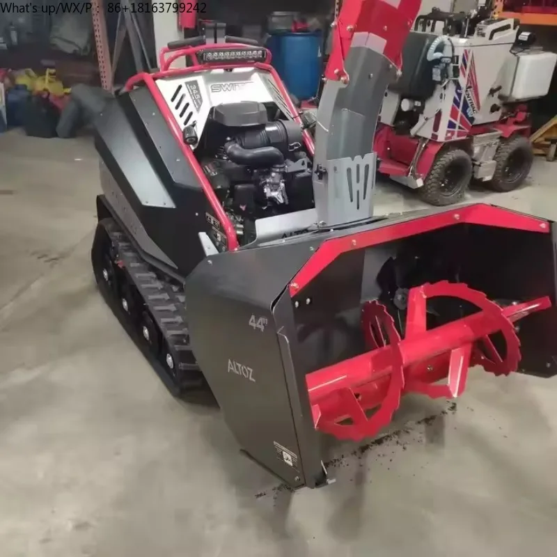 

Mini Snow Blower Hydraulic Pusher Electric Hand Snow Sweeper Available.